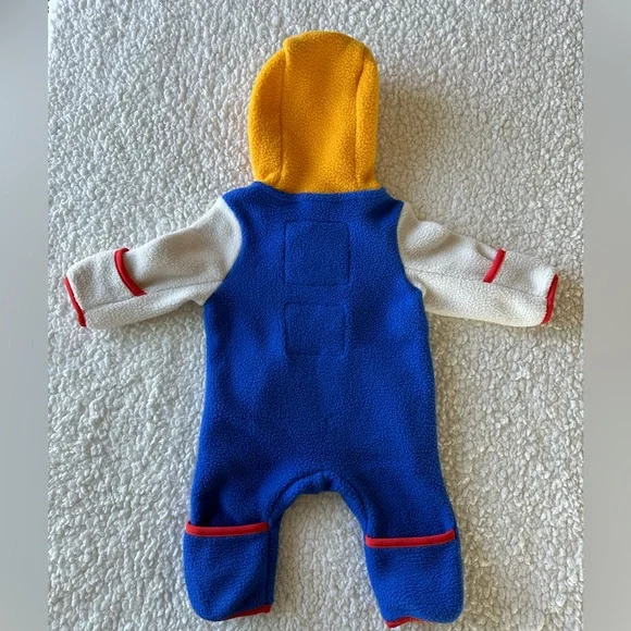 The North Face Blue and Yellow Kids One Piece - Picture 2 of 5